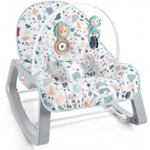 lot 27928 image: Fisher-Price - Infant-to-Toddler Rocker - Gray