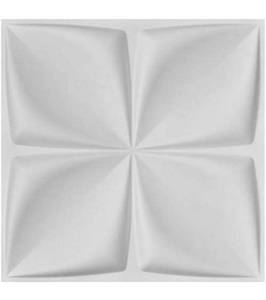 lot 30983 image: Art3d Decorative 3D Wall Panels Cornus Angustata Design - Plantfiber, 12 Tiles 32 SF