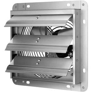 lot 32634 image: iPower HIFANXEXHAUST7 7 Inch Shutter Exhaust Fan Aluminum High Speed 1680RPM 760 CFM 1-Pack Silver