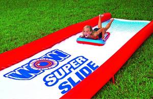 lot 32655 image: WOW World of Watersports Super Waterslide 25 x 6 Feet Giant Backyard Waterslide