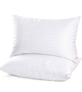 lot 37377 image: EIUE Hotel Collection Bed Pillows for Sleeping 2 Pack Queen SizePillows for Side and Back Sleepers,Super Soft Down Alternative Microfiber Filled Pillows,20 x 30, 2 set of 2 pillows