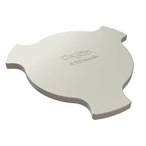 lot 37400 image: Char-Griller 6201 AKORN Smokin Ceramic Smoking Stone, 15L x 15W x 1H, Ivory