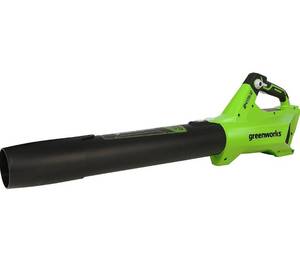 lot 37413 image: Greenworks 24V Brushless Axial Blower (110 MPH  450 CFM) Battery Not Included, Tool Only