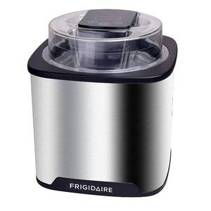 lot 37418 image: Frigidaire EICMR020-SS 2.11-Quart Stainless Steel Ice CreamFrozen YogurtSorbet Maker