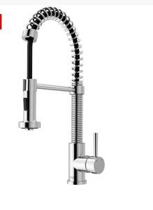 lot 37442 image: $$Of All Kitchen Faucer Low L kel Kitchen Faucets 8 , Retail $127.99