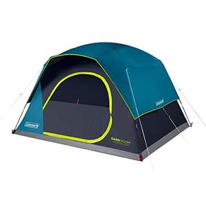 lot 37445 image: Coleman Skydome Camping Tent with Dark Room Technology, 6 Person