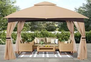 lot 84008 image: 10 x 10 Ft Upgraded Outdoor Gazebo