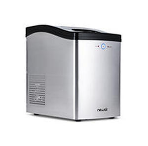 lot 84011 image: NewAir Countertop Nugget Ice Maker in Stainless Steel, 40 lbs. of Ice a Day with Melt-Resistant Interior and BPA-Free Parts Retail$515.49