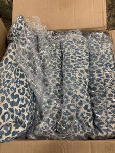 lot 84061 image: Set Of 4 Animal Print Throw Pillows