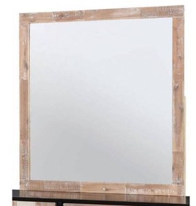 lot 84112 image: Furniture of America Haddel Mirror in Espresso CM7592EX-M