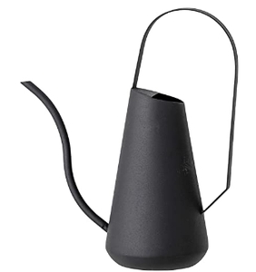 lot 84023 image: Black Metal Watering Can