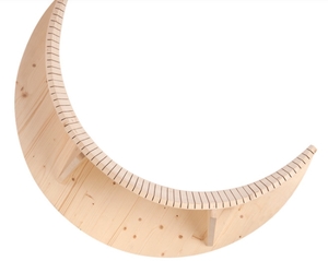 lot 84100 image: MyZoo Luna Crescent Moon Shape Wall Mounted Cat Bed
