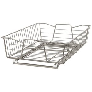 lot 81330 image: Closetmaid Kcpob-514 5 H X 14 W Kitchen Cabinet Pull-Out Basket Organizer
