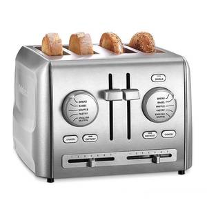 lot 81331 image: Cuisinart - 4 Slice Custom Select Toaster - Stainless Steel