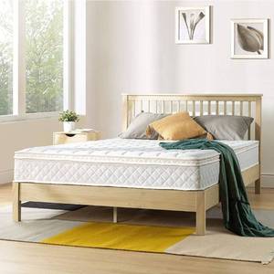lot 84088 image: Best Price Mattress 10 Independent Operating Coil Euro Top Spring Mattress, Ful