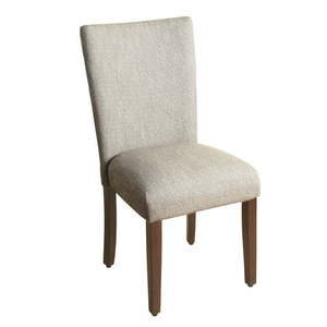 lot 84152 image: HomePop Parsons Dining Chair - Gray Linen