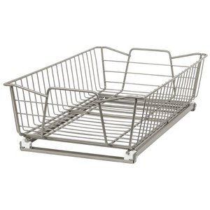 lot 84168 image: ClosetMaid Nickel Pull Out Cabinet Organizer