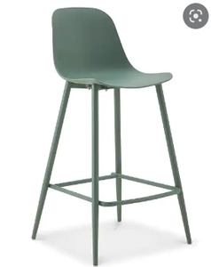 lot 84179 image: Poly and Bark Lola 25 Counter Stool SET OF TWO Retail$112.99