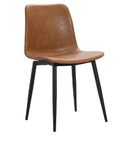 lot 84181 image: ELITE LIVING ERWIN DINING CHAIR SET OF 2 TAN N0275
