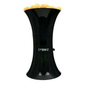 lot 1451 image: iPong Original Table Tennis Trainer Robot Black