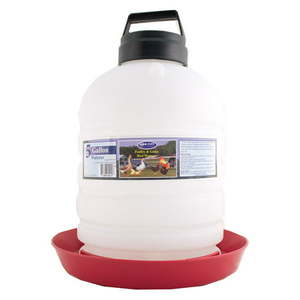 lot 1462 image: Millside Industries Top Fill Poultry Fountain - 3 Gallon
