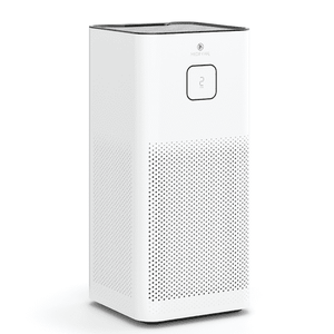 lot 1574 image: Medify Air - Medify MA-50 Air Purifier  H13 HEPA Filter with UV  1100 sq ft Coverage  99.9% Removal to 0.1 Microns  White, 1-Pack - White