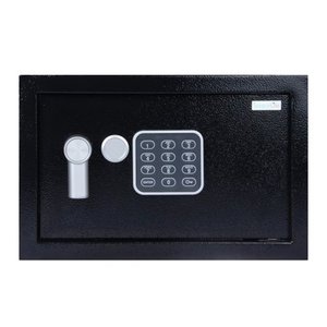lot 10658 image: Serene Life Compact Electronic Safe with Mechanical Override SLSFE12