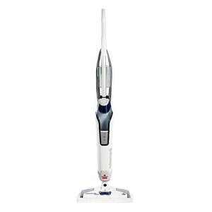 lot 2027 image: BISSELL - PowerFresh Deluxe Corded Steam Mop - Brite WhiteSaphire Waltz
