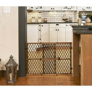 lot 3921 image: Evenflo Position & Lock Pressure Mount Gate, Farmhouse Collection, 23 x 26-42 W
