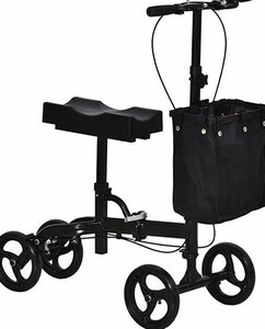 lot 1578 image: Metal Knee Walker, Black