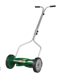 lot 10514 image: Scotts Manual Lawn Mower- Retail $139.00