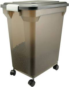 lot 1087 image: IRIS Premium Airtight Pet Dog Food Storage Container 42 pounds