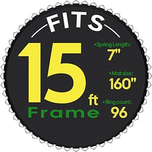 lot 3931 image: 15 Foot Trampoline Mat