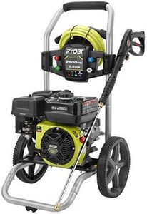 lot 2042 image: RYOBI 2900PSI 2.5GPM Pressure Washer With 3 Sprayers