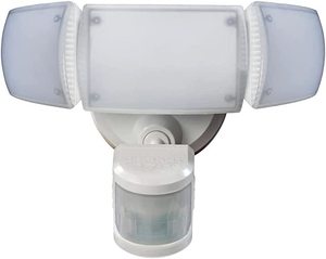 lot 3925 image: Defiant 270-Degree White Motion Outdoor Integrated LED Security Flood Light