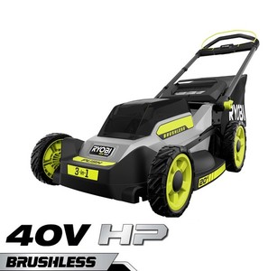 lot 3926 image: Ryobi 40V HP Brushless Push Lawn Mower, Tool Only