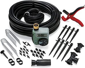 lot 1220 image: Orbit Shrub And Flower Bed Drip Kit With Timer