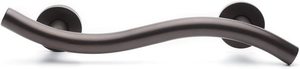 lot 1297 image: Osci Bathware Bronze Wall Mount Bath Towel Bar, 28 W