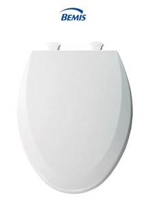 lot 1307 image: Bemis White Toilet Seat, 18 x 14