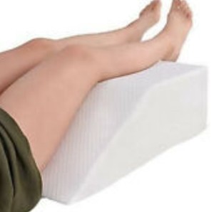 lot 2071 image: ABCOSPORT White Wedge Pillow 8x24x21