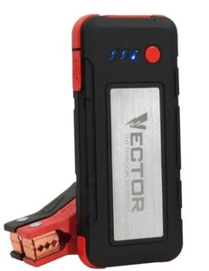 lot 1287 image: Vector 1000 Peak Amp Jump Starter, Dual USB, Rechargeable