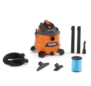 lot 2887 image: RIDGID NXT 53L (14 Gal.) 6.0 Peak HP WetDry Shop Vacuum with Fine Dust Filter, Hose and Accessories