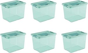 lot 11549 image: 6 piece 25 qt Fresh Scent Box