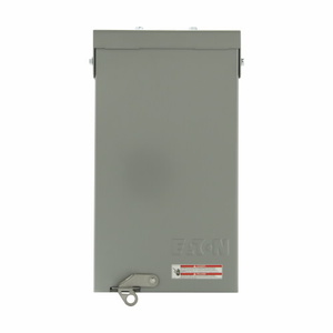 lot 3917 image: Eaton Electrical Box, Grey, 1 x 6.5