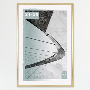 lot 2079 image: MCS 24x36 Poster Frame