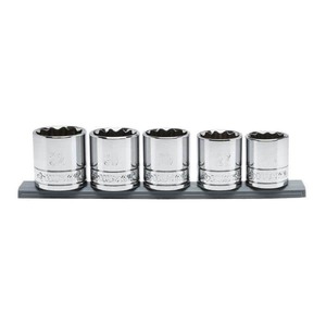 lot 1211 image: Husky 5 Piece Large Socket Set