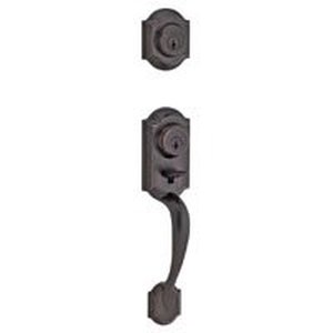 lot 1275 image: Kwikset 95530-019 Handleset 2 Grade Venetian Bronze