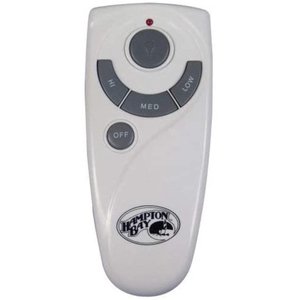 lot 1285 image: Hampton Bay 70830 FBA_191 691 Fan Remote, White, 5.5 x 2.25