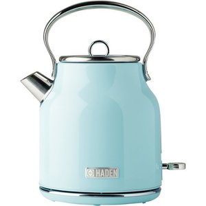 lot 1949 image: Haden - Heritage 1.7L Electric Kettle Stainless Steel with Auto Shut -Off - Turquoise