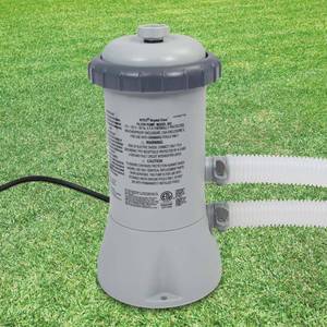 lot 1963 image: Intex Krystal Clear 2500 GPH Swimming Pool Filter Cartridge Pump With Timer
